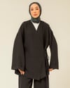 Yandan Bağcıklı Siyah Takım