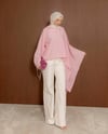 Zekra Asimetrik Pembe Bluz