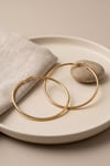 316L Çelik Gold Renk 66 mm Halka Küpe