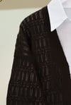 Ajurlu  Desenli Baharlık Hırka  -K. Kahve-Hırka-109-9869-R54