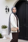 Ajurlu İnce Triko Hırka -Beyaz