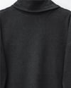 Balıkçı Yaka Yırtmaçlı Kaşkorse Tunik  -Antrasit-Tunik-253-13108-R64