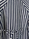 Balon Kol Belden Bağlamalı Astarlı Çizgili Tunik -Laci-Tunik-223-3053-R03