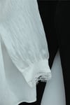 Bebe Yaka Fistolu Beli Bağcıklı Modal Tunik  -Ekru-Tunik-398-11008-R07
