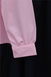 Bebe Yaka Kurdele Detaylı Gömlek     -Pembe-Gömlek-349-7024-R20