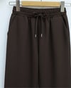 Beli Bağcıklı Dar Paça Pantolon    -Kahve-Pantolon-400-1157-R15