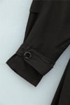 Beli Kemerli Cepli Kolu Apoletli Bolerolu Pes Kumaş Trençkot -K. Kahve-Trençkot-418-2100-R54