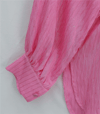 Beli Kemerli Dikiş Ve Pul Detaylı Düğmeli Gömlek -Pembe-Gömlek-398-11000-R20