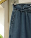 Beli Kuşaklı Lastikli Cepli Kot Pantolon -Laci-Pantolon-417-16779-R03