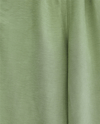 Beli Lastikli Bağcık Detaylı Cepli Bol Paça Tensel Pantolon -Çağla Y.-Pantolon-307-2382-R70