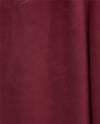 Beli Lastikli Bağcık Detaylı Cepli Bol Paça Tensel Pantolon -Bordo-Pantolon-307-2382-R04