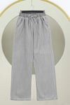 Beli Lastikli Cepli Bol Paça Kot Pantolon         -Gri-Pantolon-136-0840-R11