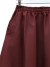 Beli Lastikli Cepli Paraşüt Etek  -Bordo-Etek-346-3067-R04