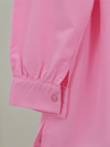Bolero Detaylı Beli Bağlamalı Yırtmaçlı Gömlek  -Pembe-Gömlek-102-1001-R20