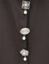 Broş Detaylı Gizli Düğmeli Poplin Gömlek -Kahve-Gömlek-398-11001-R15