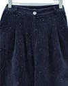 Cepli Bol Paça Pul Detaylı Kadife Pantolon  -Laci-Pantolon-346-3082-R03