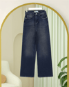 Cepli Fermuarlı Palazzo Kot Pantolon  -K.Laci-Pantolon-136-1750-R62