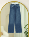 Cepli Fermuarlı Palazzo Kot Pantolon  -Tint-Pantolon-136-1750-R49