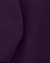 Hırka-Çift Düğmeli Salaş Triko Panço     -Mor-109-9770-R34
