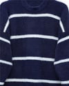 Çizgili Salaş Sakallı Triko Tunik -Laci-Tunik-295-18002-R03