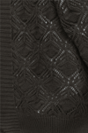 Desenli Araboy Örme Triko Hırka -Kahve-Hırka-109-0981-R15