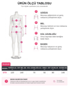 Desenli Araboy Örme Triko Hırka  -Mint-Hırka-109-0981-R24