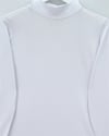 Dik Yaka Uzun Kol İçlik Bluz -Beyaz-Bluz-253-13122-R02