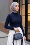 Dik Yaka Uzun Kol İçlik Bluz -Laci-Bluz-253-13122-R03