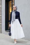 Dik Yaka Uzun Kol İçlik Bluz -Laci-Bluz-253-13122-R03