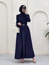 Drape Şal Detaylı Parçalı Elbise -Laci-Elbise-118-10060-R03