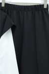 Düğme Detaylı Çift Bağcıklı Yelek Pantolon Double Krep Takım -Siyah-Takım-349-8065-R01