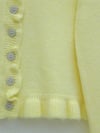 Düğmeli Önü Ve Eteği Fırfırlı Hırka -Açık Sarı-Hırka-307-43478-R75