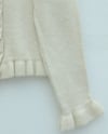 Düğmeli Önü Ve Eteği Fırfırlı Hırka -Taş-Hırka-307-43478-R43