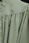 Gizli Düğmeli Kuşaklı Poplin Tunik -Çağla Y.-Tunik-223-3098-R70