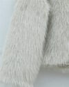 İçi Astarlı Kürklü Kaban -Krem-Kaban-398-99005-R28