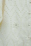 İnci Detaylı Astarlı Fistolu Arkası Uzun Tunik -Bej-Tunik-144-7016-R56