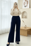 İthal Kumaş İspanyol Paça Pantolon   -Laci-Pantolon-400-1154-R03