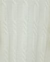 Kabartma Desenli Yumoş Triko Kazak -Ekru-Kazak-109-0943-R07