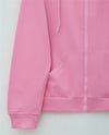 Kapşonlu Fermuarlı Cepli Penye Sweat  -Pembe-Sweatshirt-104-3293-R20