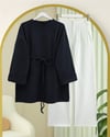 Kolu Katlı Beli Bağlamalı Yırtmaçlı Kaşkorse Tunik -Laci-Tunik-253-13113-R03