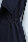 Kruvaze Yaka Beli Lastikli Yelek Pantolon Modal Takım  -Laci-Takım-398-22024-R03