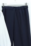Kruvaze Yaka Beli Lastikli Yelek Pantolon Modal Takım  -Laci-Takım-398-22024-R03