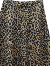 Leopar Desenli Scuba Etek -Vizon-Etek-349-7098-R23