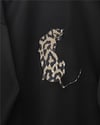 Leopar Figürlü Ve Desenli Pantolonlu Scuba Takım -Siyah-Takım-349-6002-R01