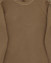 Omuzu Saç Örgülü Salaş Triko Tunik -Vizon-Kazak-295-1281-R23