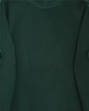 Omuzu Saç Örgülü Salaş Triko Tunik -Zümrüt-Kazak-295-1281-R17