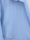 Önden Bağlamalı Krınkıl Kimono -Bebe Mavi-Kimono&Kaftan-253-12986-R32