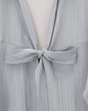 Önden Bağlamalı Krınkıl Kimono  -Gri-Kimono&Kaftan-253-12986-R11