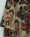 Önlük Yaka Yarım Düğmeli Yırtmaçlı Kapitone Tunik  -Bej-Tunik-307-0042-R56