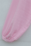 Önü Bağlamalı Dantel Detaylı Eteği Astarlı Keten Takım   -Pembe-Takım-431-263147-R20